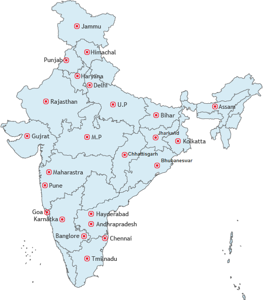 Panex Branches Map